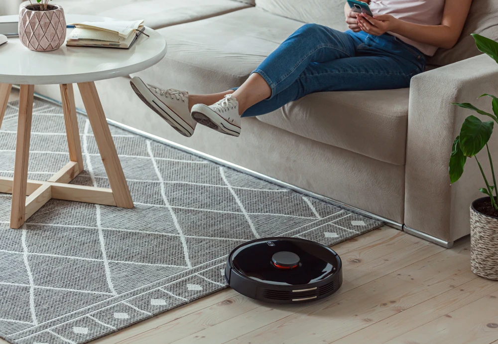 self cleaning vacuum robot